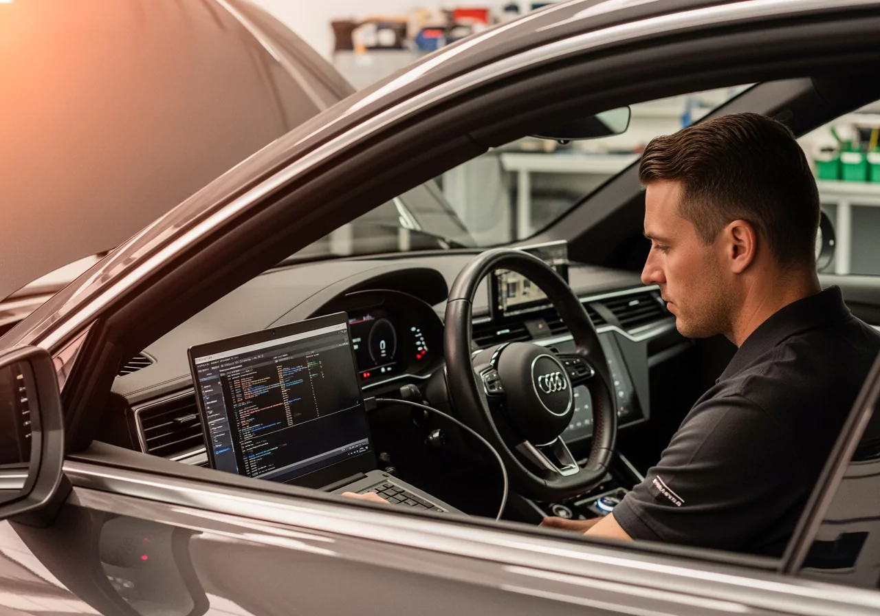 Audi programming and coding in service near me