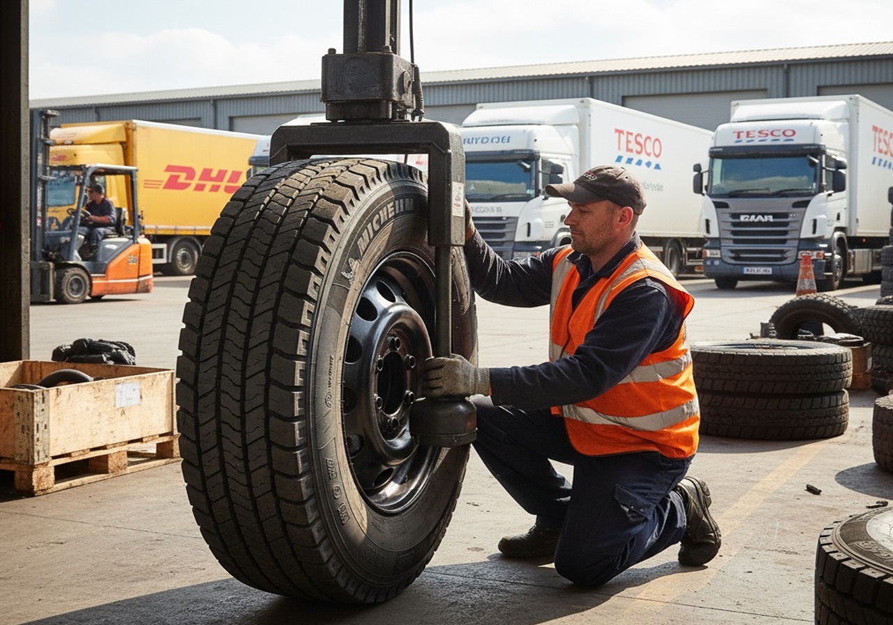 Commercial Tyre Fitting London - Mobile Tyre Fitting Near Me